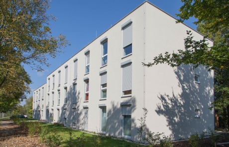 STRÖBEL BILGER MILDNER Ingenieure | Flüchtlingsunterkunft in Tübingen, Neubau, Holzständerbauweise
