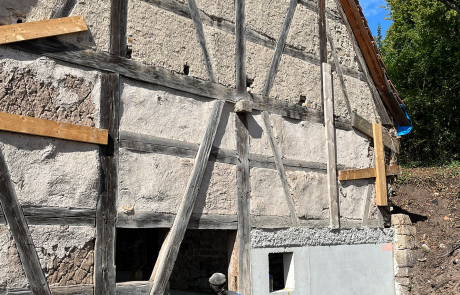 STRÖBEL BILGER MILDNER Ingenieure | Tübingen, Sanierung Holzbau Fachwerk